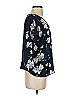 Mango Blue 3/4 Sleeve Blouse Size XS - photo 4