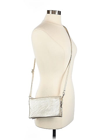 Assorted Brands Solid Ivory Tan Satchel One size