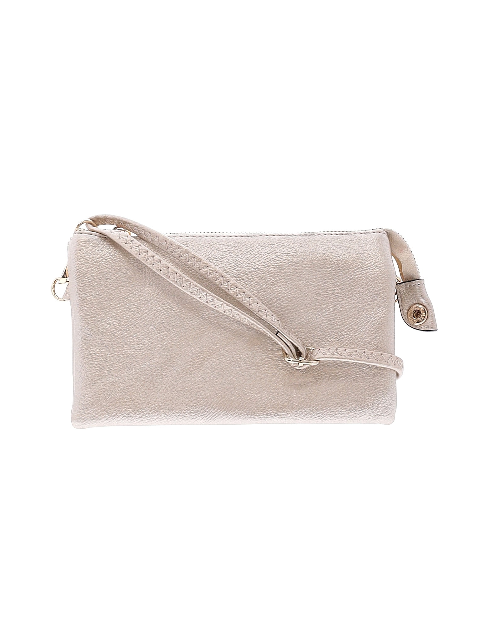 Assorted Brands Solid Ivory Tan Satchel One size