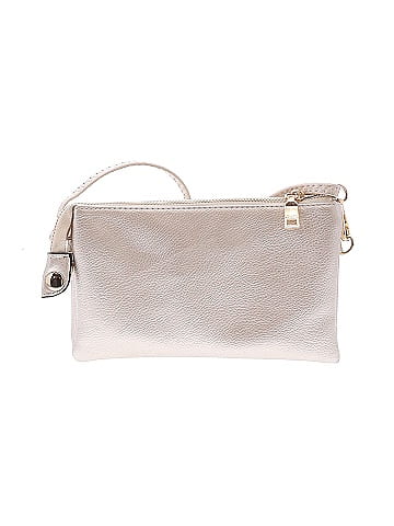 Assorted Brands Solid Ivory Tan Satchel One size