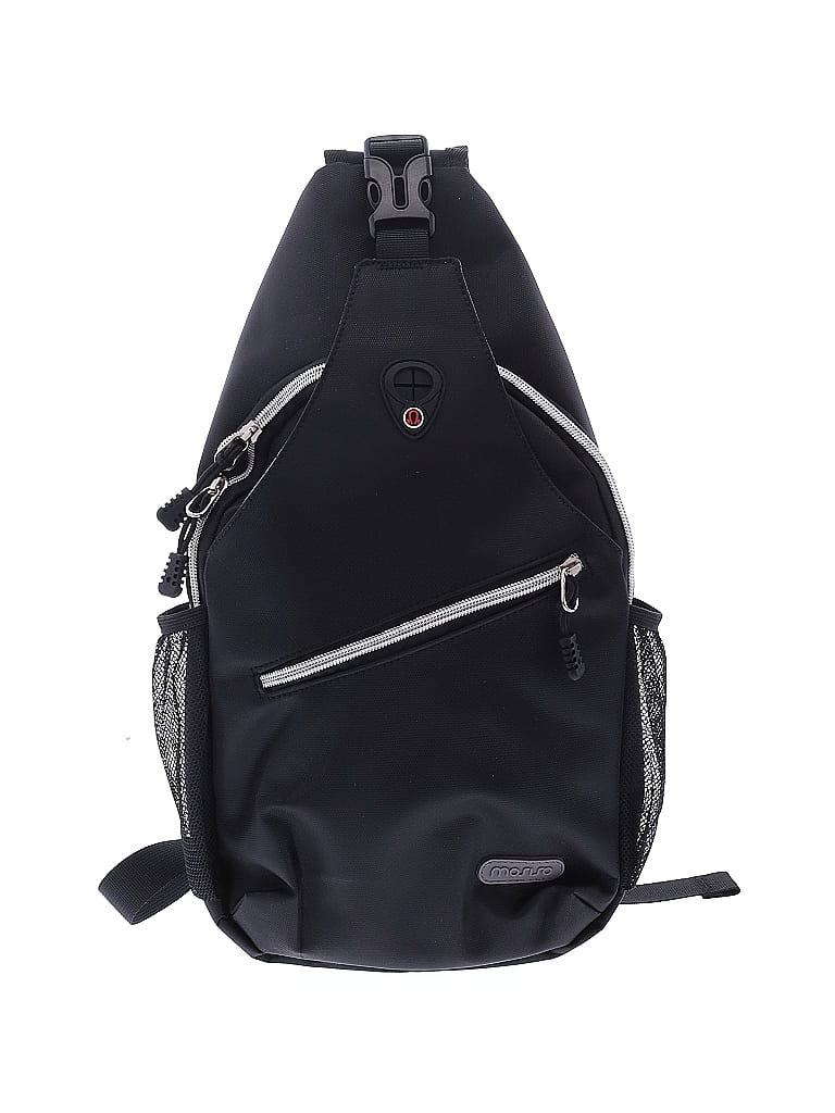 Mosiso Black Backpack One size - photo 1