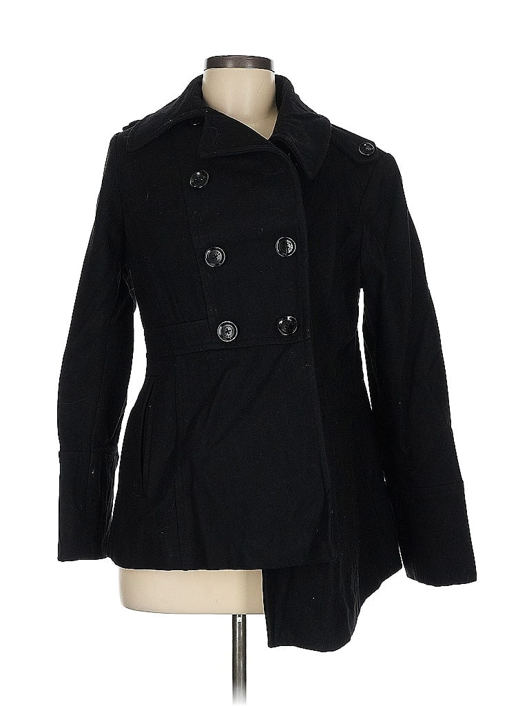 MICHAEL Michael Kors Black Coat Size M 78 off ThredUp