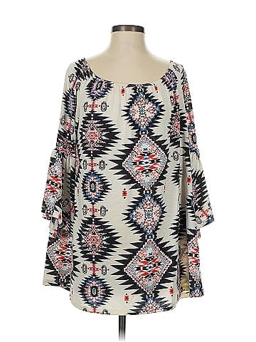 22nd by Binee 3/4 Sleeve Blouse (view 1)