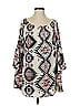 22nd by Binee 100% Polyester Ivory 3/4 Sleeve Blouse Size M - photo 1