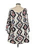 22nd by Binee 100% Polyester Ivory 3/4 Sleeve Blouse Size M - photo 2
