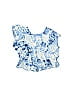 Justice 100% Viscose Tie-dye Blue Sleeveless Blouse Size 8 - photo 1