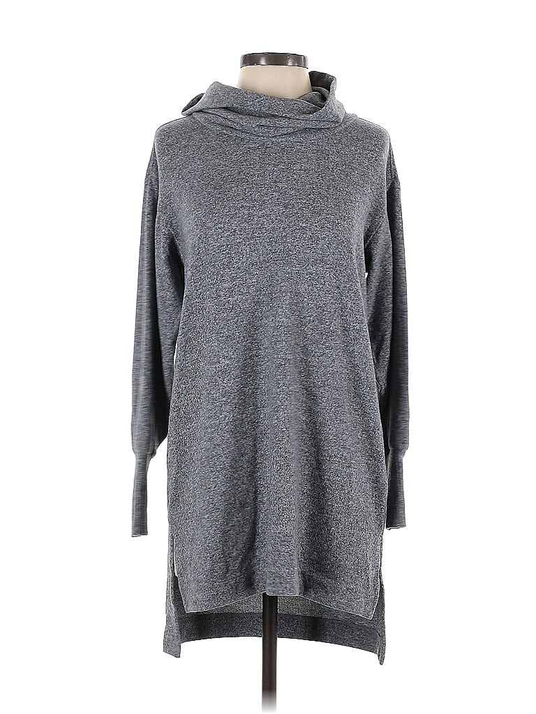 Pre-owned Maeve By Anthropologie Turtleneck Sweater In Gray