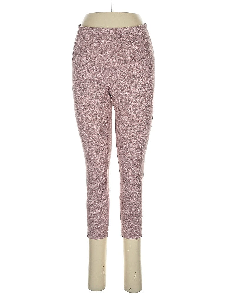 Pre-owned Zella Active Pants In Burgundy