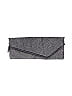 Henri Bendel Chevron-herringbone Gray Blue Clutch One size - photo 1