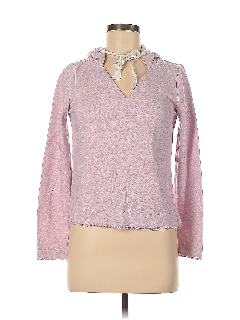 Pre-owned Loft Beach Pullover Sweater In Pink