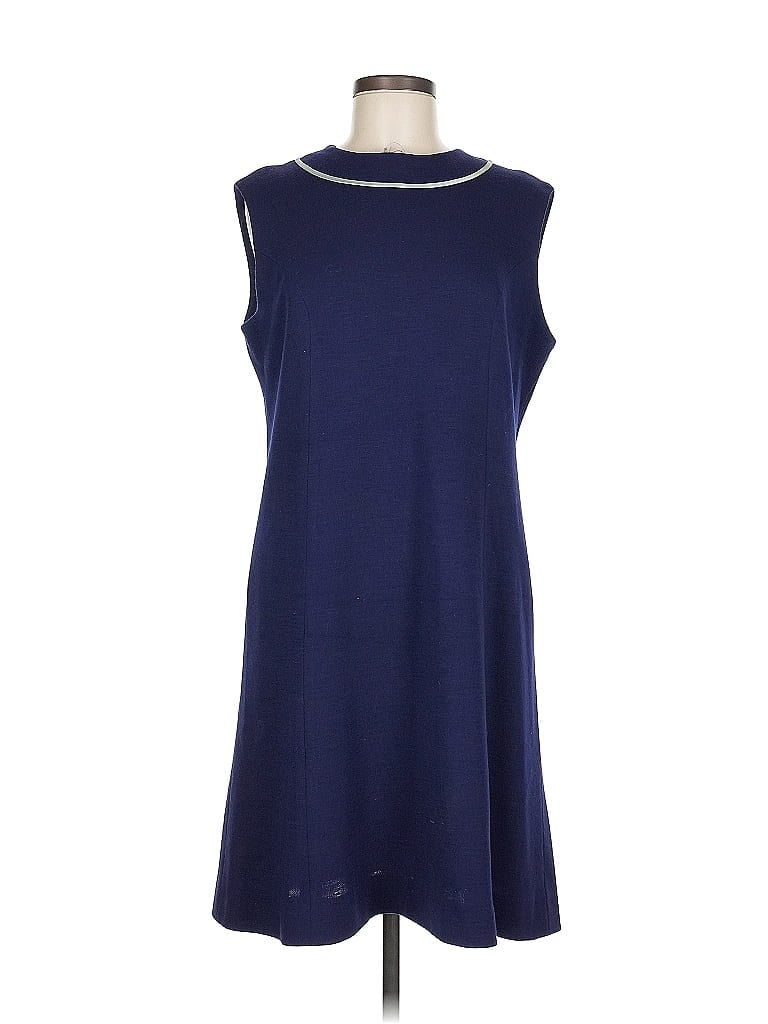 Pre-owned Assorted Brands Casual Dress In Blue