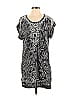 H&M 100% Polyester Paisley Gray Casual Dress Size 4 - photo 1