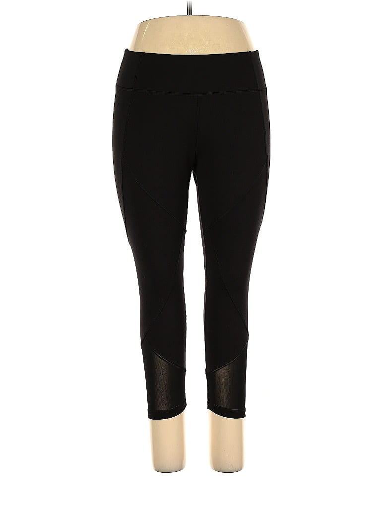 Anne Klein Sport Black Active Pants Size 1X - photo 1