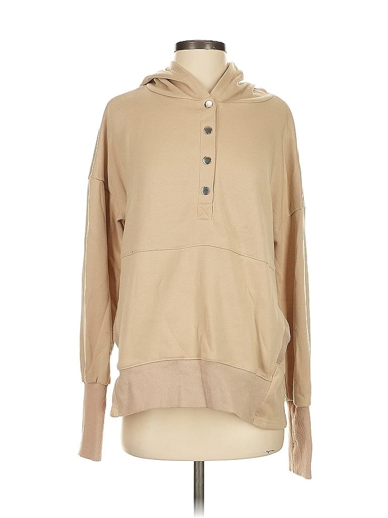 Pre-owned Shein Pullover Hoodie In Brown