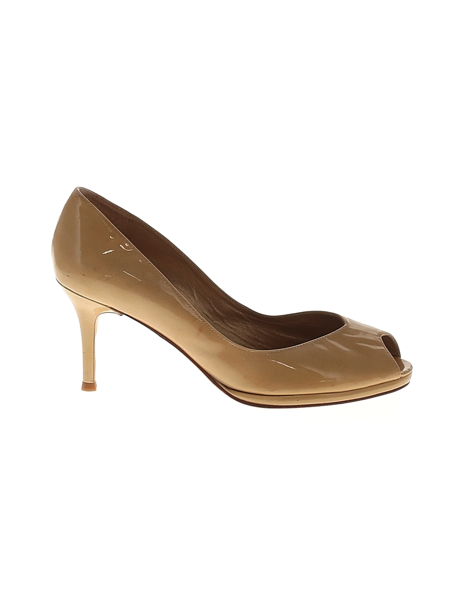 Stuart Weitzman Tan Heels Size 9 1/2