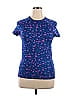 Boden Polka Dots Blue Short Sleeve Turtleneck Size 15 - 16 - photo 1