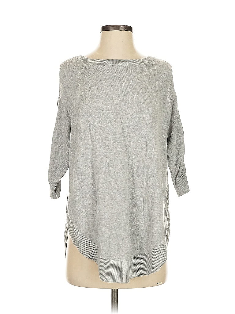 Pre-owned Express Pullover Sweater In Gray