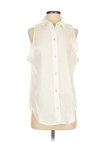 Crippen Sleeveless Button-Down Shirt (view 1)