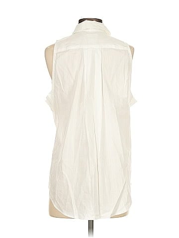 Crippen Sleeveless Button-Down Shirt (view 2)