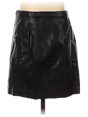 Akira Chicago Black Label Faux Leather Skirt (view 2)