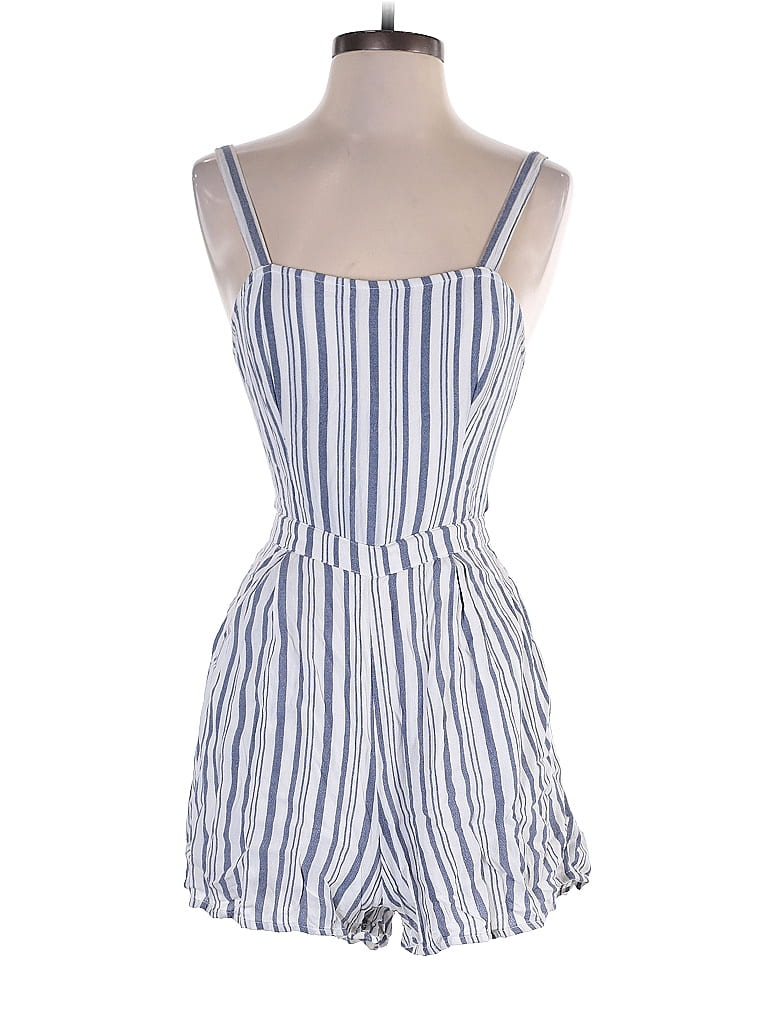 Pre-owned Hollister Romper In White