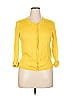 Kate Spade New York Yellow Silk Cardigan Size XL - photo 1
