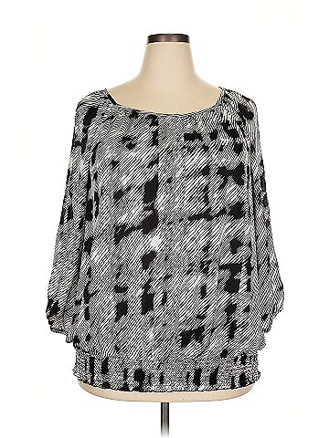 I.N. Studio 3/4 Sleeve Blouse (view 1)