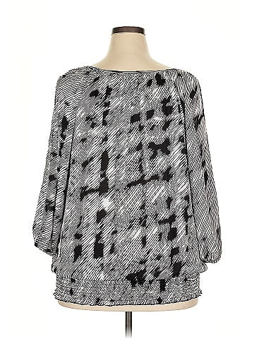 I.N. Studio 3/4 Sleeve Blouse (view 2)