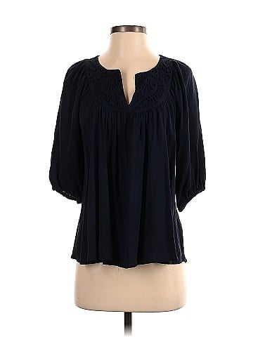 Ulla Johnson 3/4 Sleeve Silk Top (view 1)