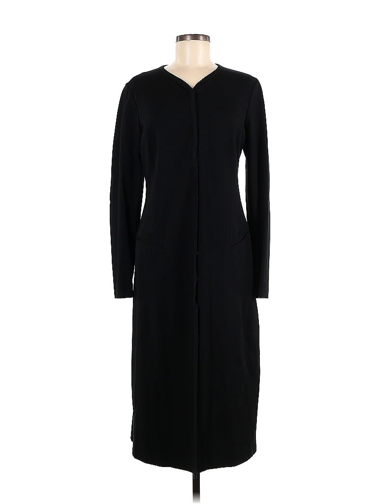Magaschoni Black Casual Dress Size 8 - photo 1