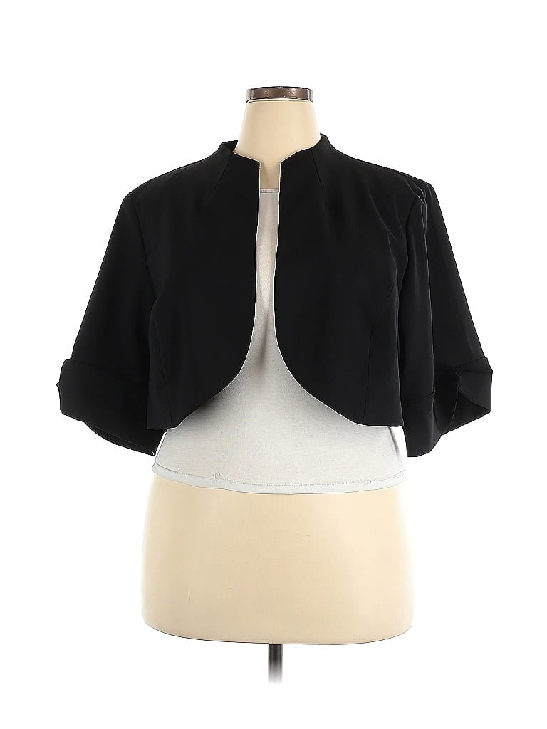 R&M Richards Black Jacket Size 24 - photo 1