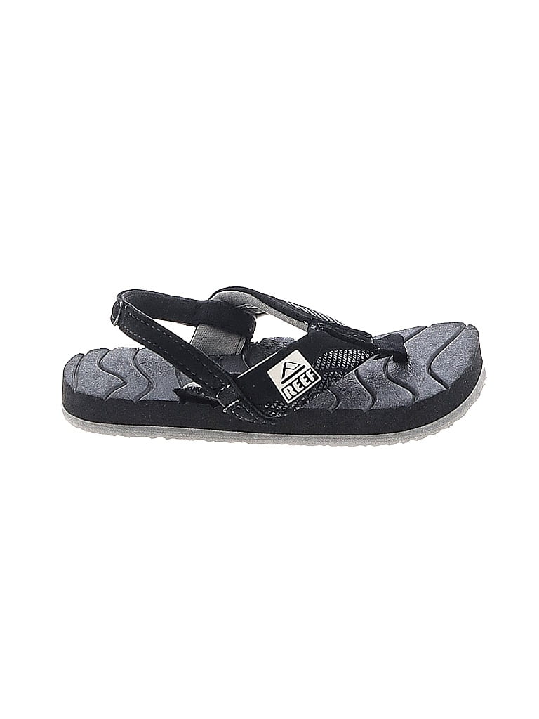 Reef Black Sandals Size 5 - photo 1