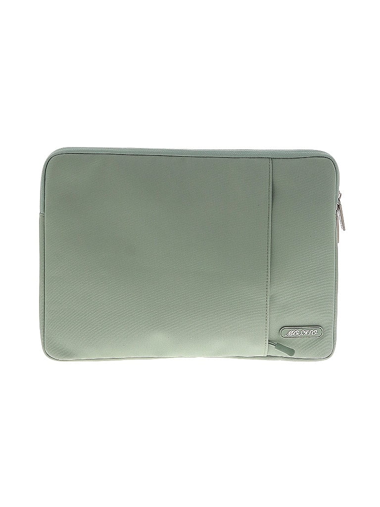 Pre-owned Mosiso Laptop Bag In Green