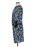 Taylor Print Blue Cocktail Dress Size 10 - photo 5
