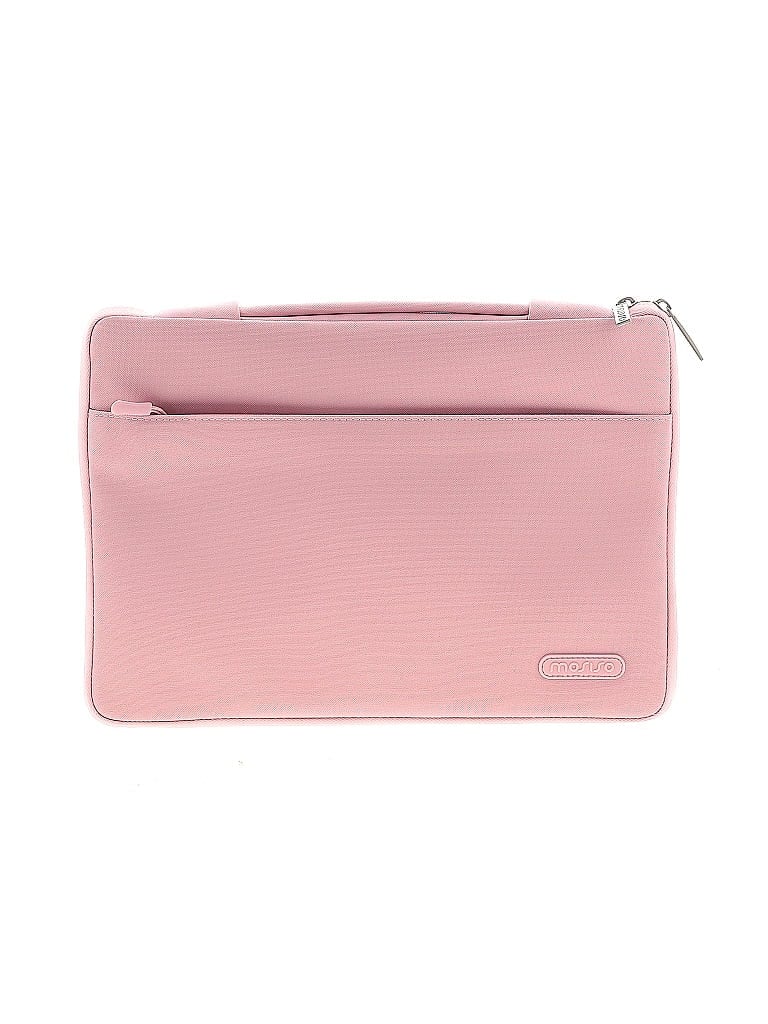 Pre-owned Mosiso Laptop Bag In Pink