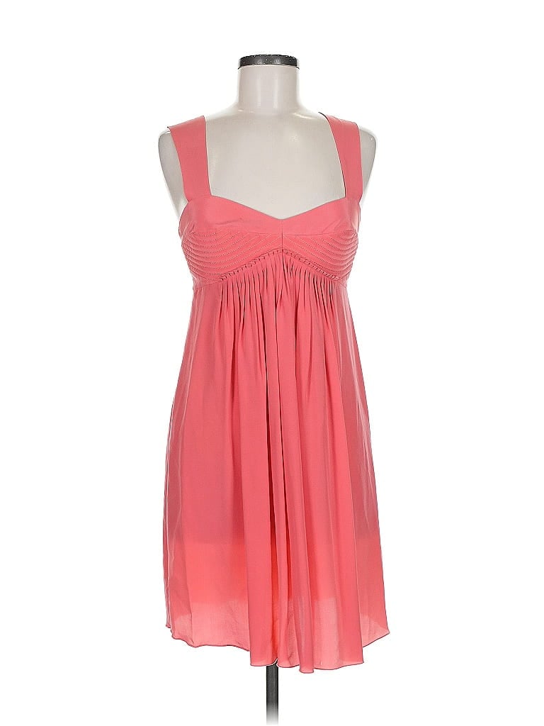 Black Halo 100% Silk Pink Cocktail Dress Size M - photo 1