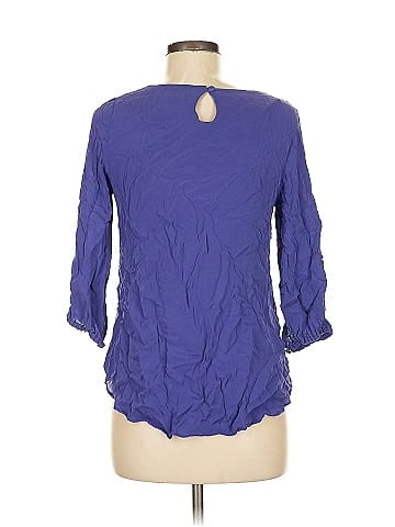 Shoshanna 3/4 Sleeve Silk Top (view 2)
