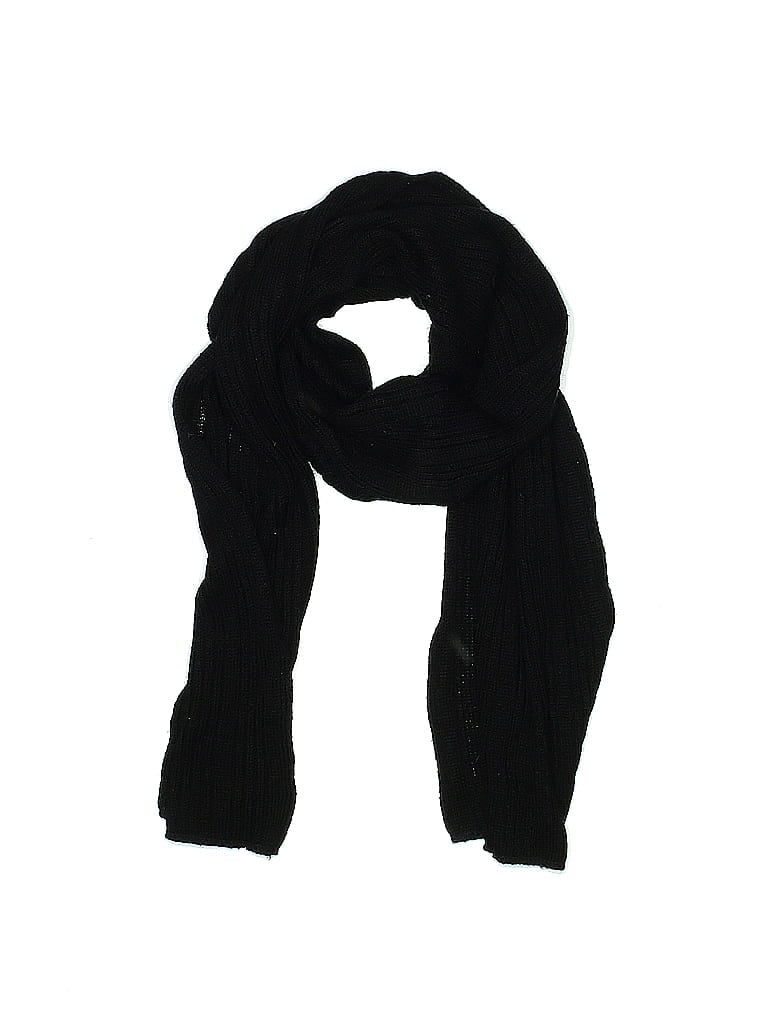 Pre-owned Assorted Brands Scarf In Black