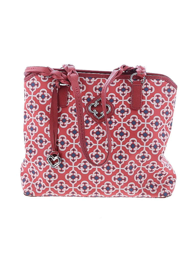 Brighton Print Red Orange Shoulder Bag One Size 21 off ThredUp