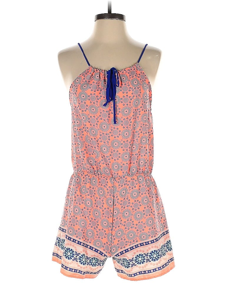 Pre-owned Mine Romper In Pink