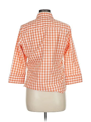 Foxcroft 3/4 Sleeve Button-Down Shirt (view 2)
