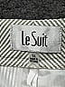 Le Suit 100% Polyester Chevron-herringbone Gray Dress Pants Size 14 - photo 3