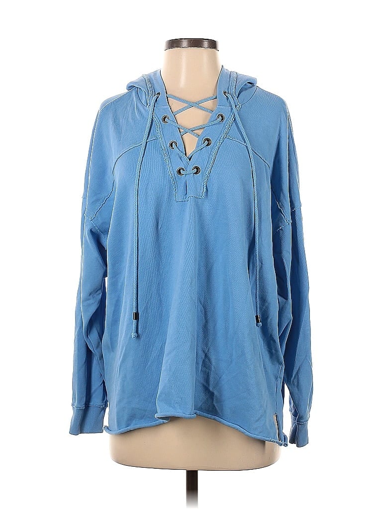 Pre-owned Aerie Poncho In Blue
