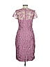 David Meister 100% Polyester Pink Cocktail Dress Size 10 - photo 2