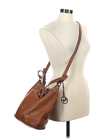 MICHAEL Michael Kors Leather Satchel (view 2)