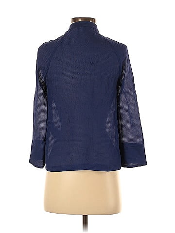 Maje 3/4 Sleeve Silk Top (view 2)