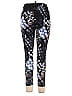 Love.Life.Live Print Black Blue Active Pants Size L - photo 2