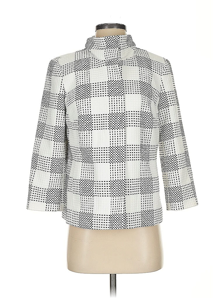 Pre-owned Talbots Coat In White