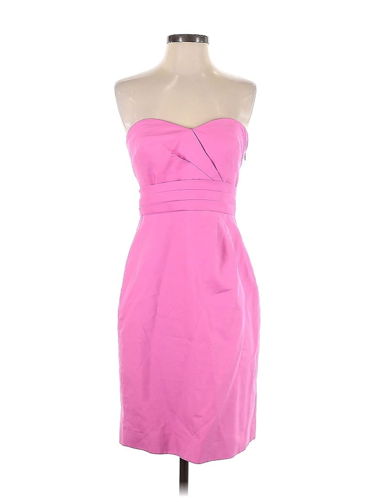 J.Crew Collection 100% Cotton Pink Cocktail Dress Size 2 - photo 1