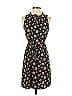 Ann Taylor LOFT 100% Polyester Floral Black Casual Dress Size S (petite) - photo 1